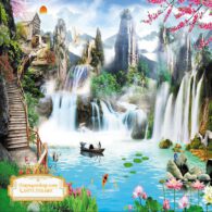 Tranh 3D Sơn Thủy NDST125