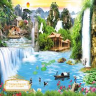 Tranh 3D Sơn Thủy NDST127