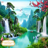Tranh 3D Sơn Thủy NDST132
