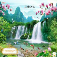 Tranh 3D Sơn Thủy NDST133
