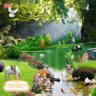 Tranh 3D Sơn Thủy NDST135