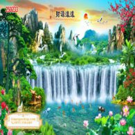Tranh 3D Sơn Thủy NDST136