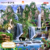 Tranh 3D Sơn Thủy NDST137