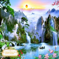 Tranh 3D Sơn Thủy NDST139
