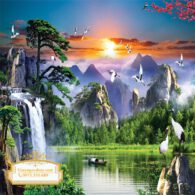 Tranh 3D Sơn Thủy NDST140