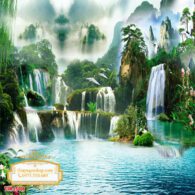 Tranh 3D Sơn Thủy NDST144
