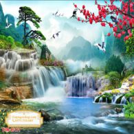 Tranh 3D Sơn Thủy NDST147