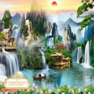 Tranh 3D Sơn Thủy NDST151
