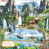 Tranh 3D Sơn Thủy NDST155