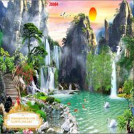 Tranh 3D Sơn Thủy NDST159