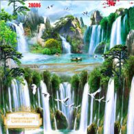 Tranh 3D Sơn Thủy NDST160