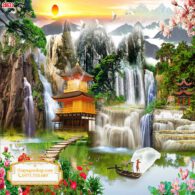 Tranh 3D Sơn Thủy NDST41