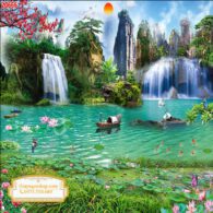 Tranh 3D Sơn Thủy NDST46