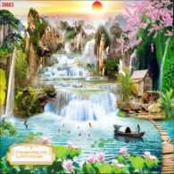 Tranh 3D Sơn Thủy NDST50