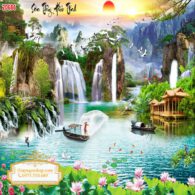 Tranh 3D Sơn Thủy NDST51
