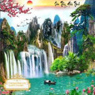 Tranh 3D Sơn Thủy NDST53
