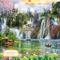 Tranh 3D Sơn Thủy NDST59