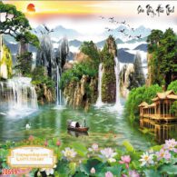 Tranh 3D Sơn Thủy NDST62