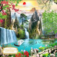 Tranh 3D Sơn Thủy NDST65