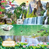 Tranh 3D Sơn Thủy NDST67