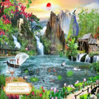 Tranh 3D Sơn Thủy NDST70