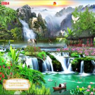 Tranh 3D Sơn Thủy NDST72