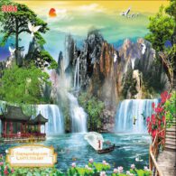 Tranh 3D Sơn Thủy NDST73