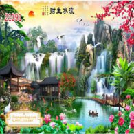 Tranh 3D Sơn Thủy NDST94