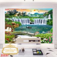 Tranh 3D Sơn Thủy NDST98